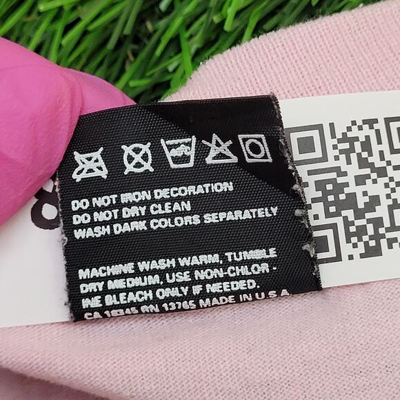 Vintage 90s Funny Cat Shirt Womens 2XL 25x27 Pink - Picture 7 of 12